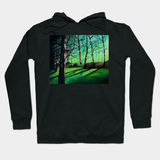 Slenderman forest Hoodie by Bertoni_Lee